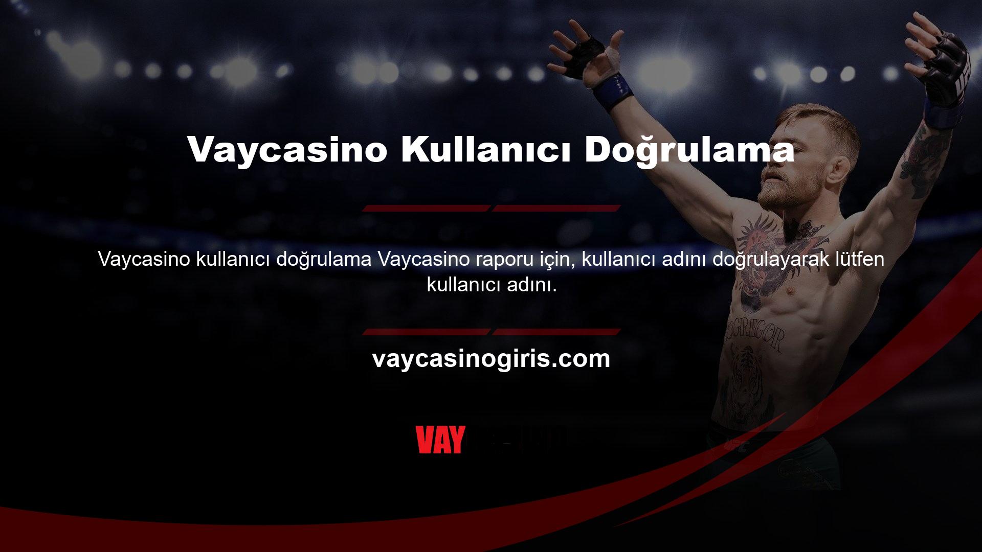 Vaycasino şikayet başlatmaya başlayın