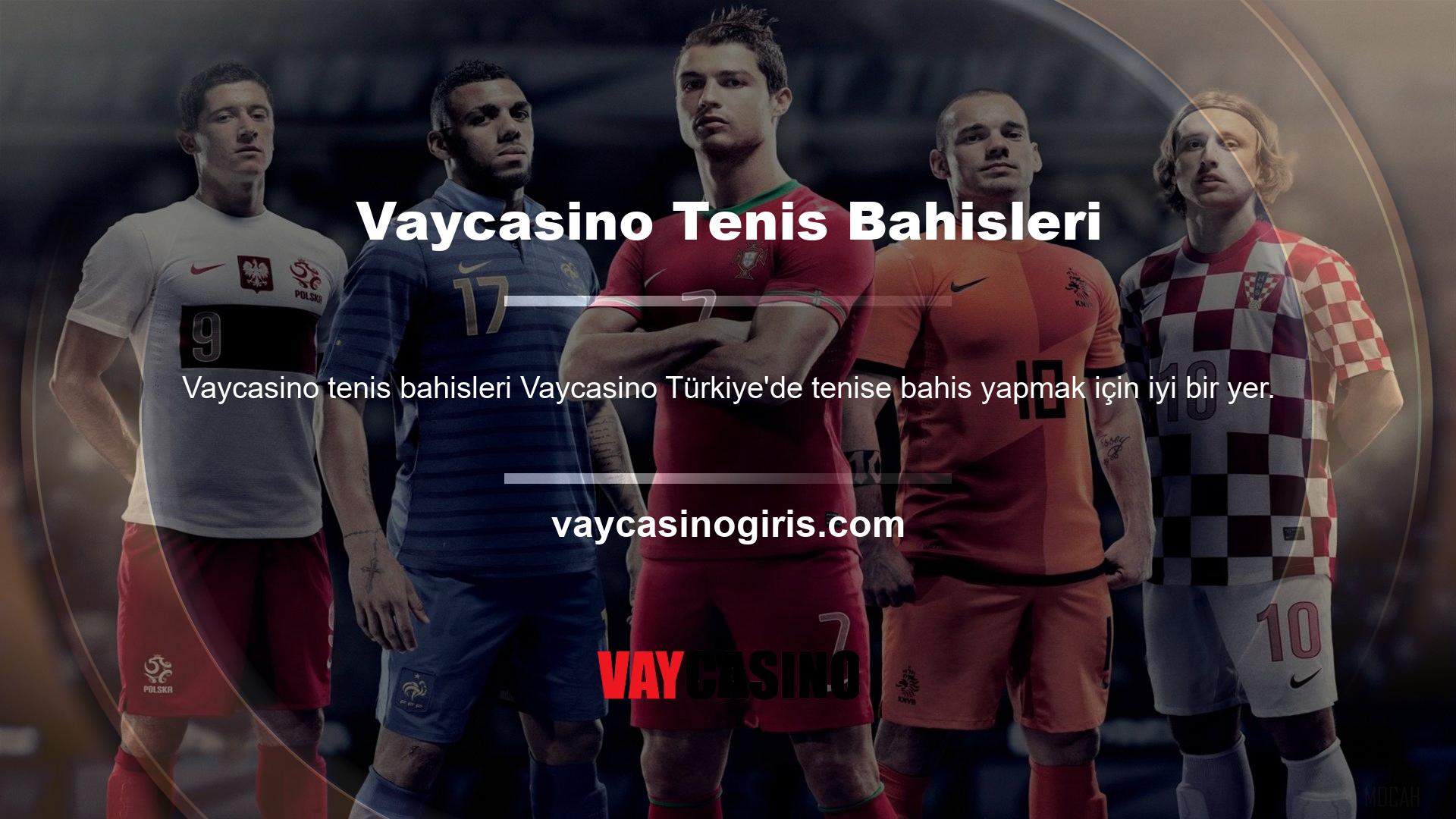 Vaycasino tenis bahisleri diğer bahislerden farklıdır, çünkü sadece oyuncunun ne kadar iyi olduğuna bağlıdırlar